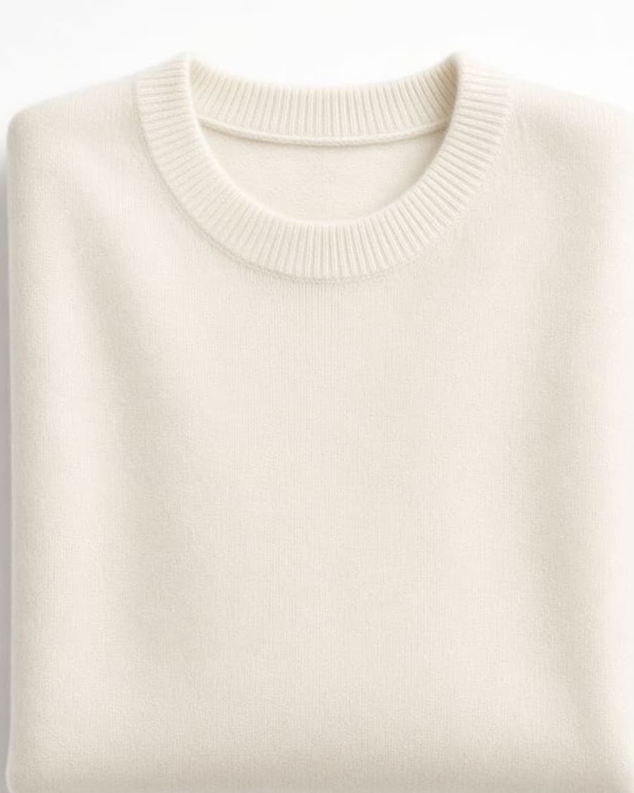 Cashmere Crew Neck Sweater view 2