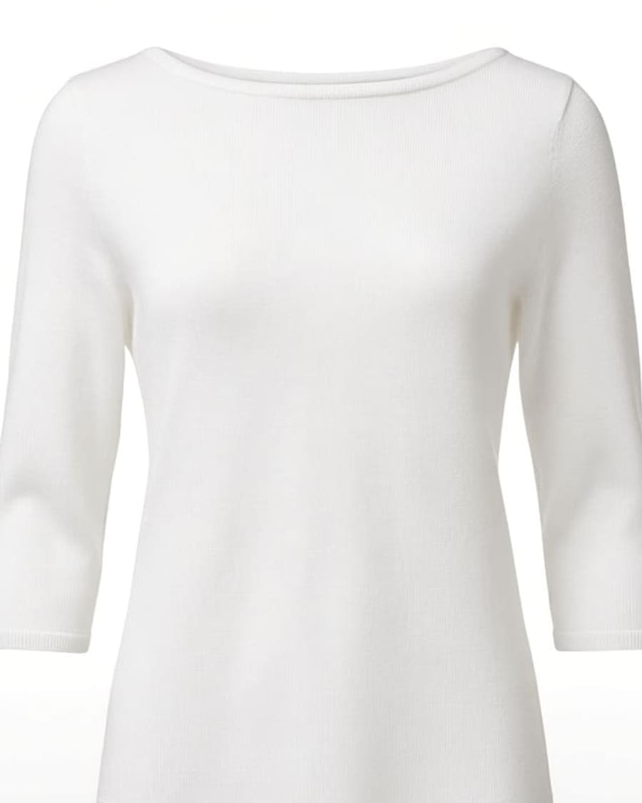 Boat Neck Knit Top view 2