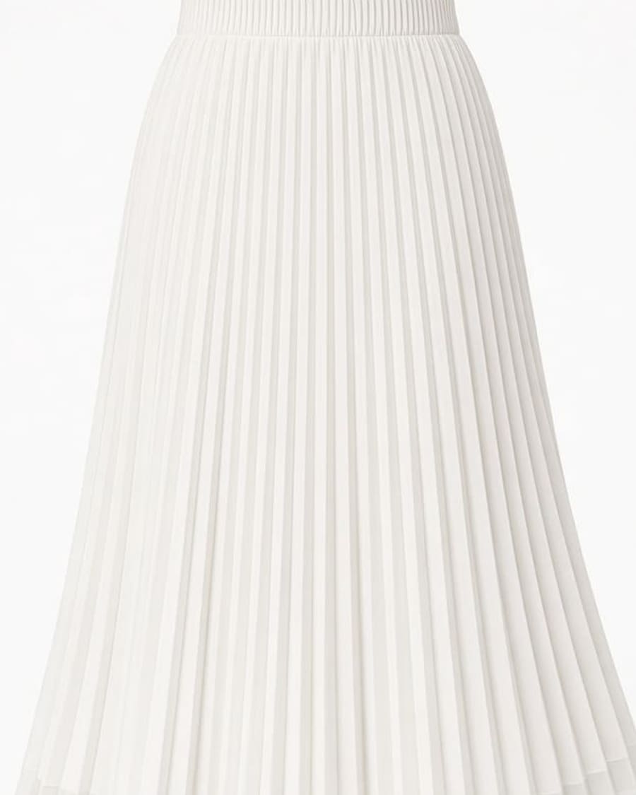 Pleated Midi Skirt view 2