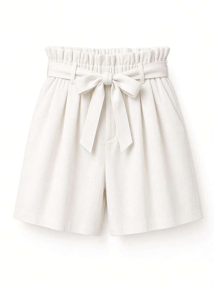 Paperbag Waist Shorts