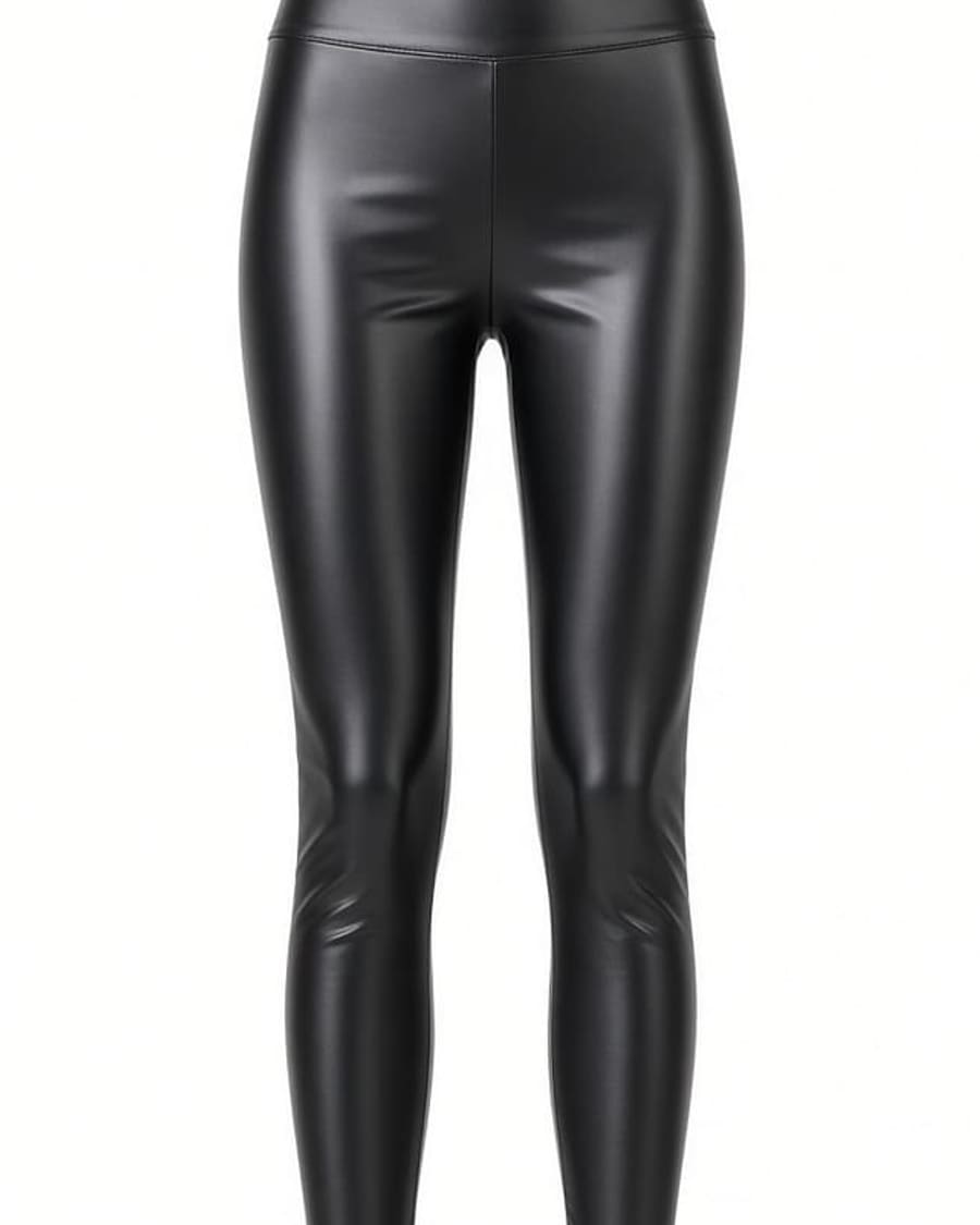 Leather Look Leggings view 2
