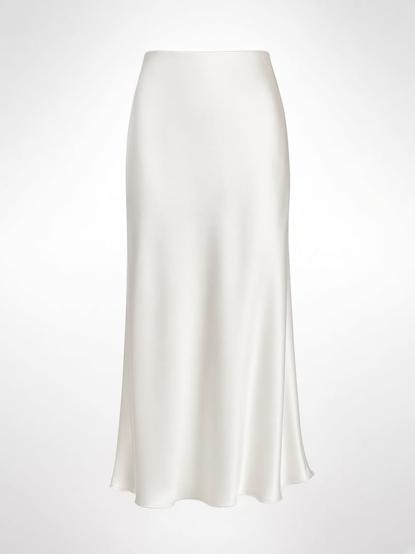 Satin Slip Skirt