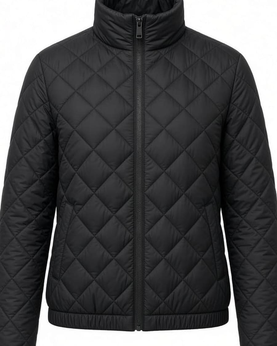 Quilted Puffer Jacket view 2