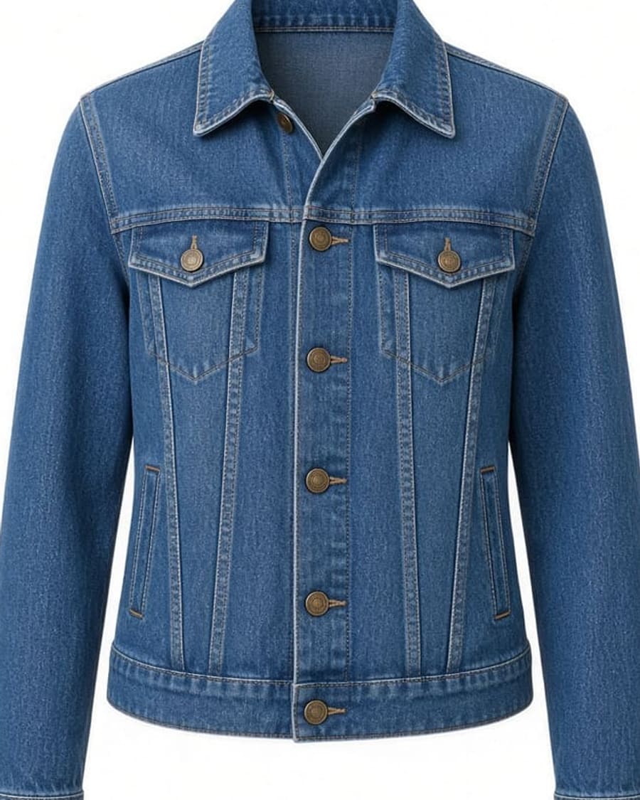 Denim Trucker Jacket view 2