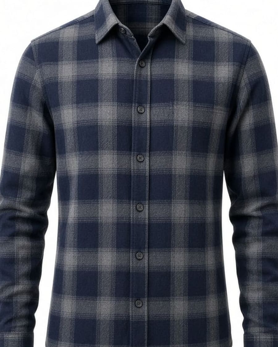 Flannel Collar Shirt view 2