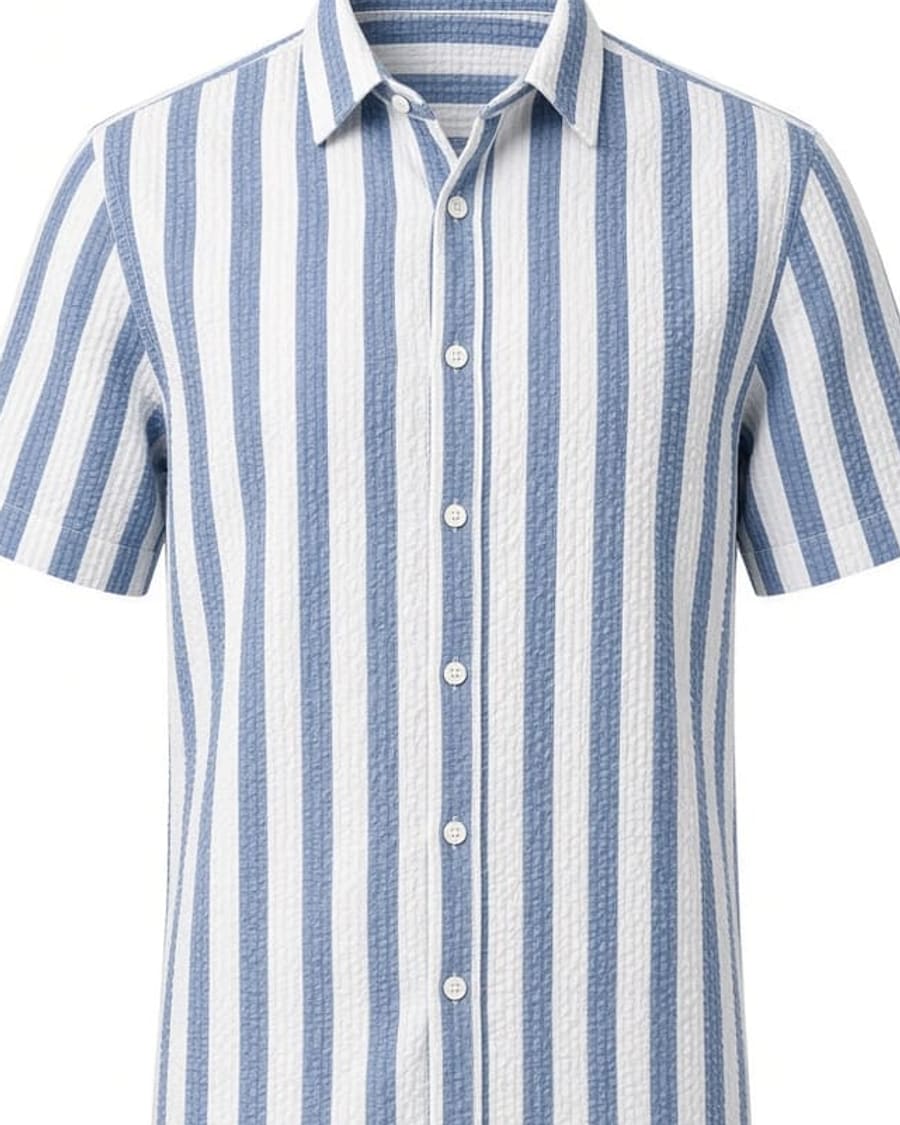 Seersucker Stripe Shirt view 2