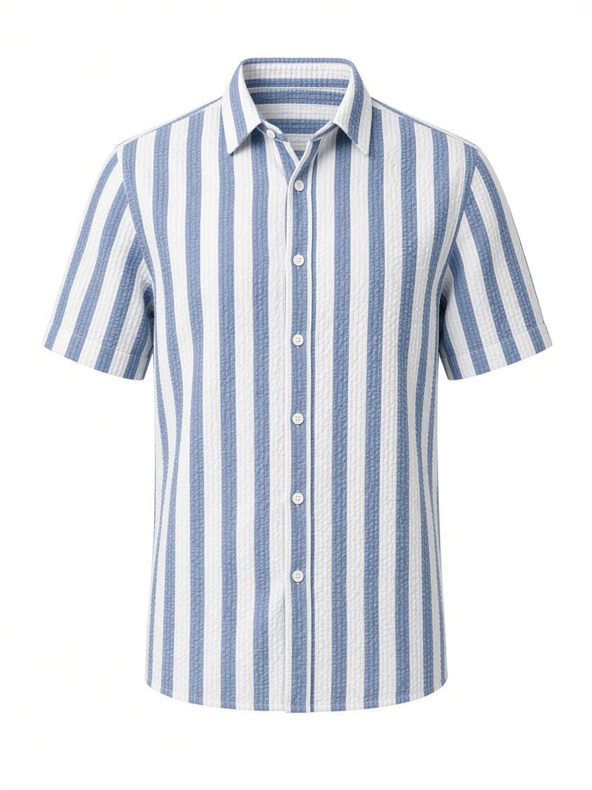 Seersucker Stripe Shirt