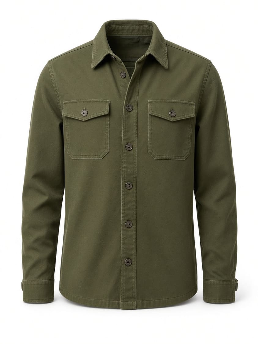 Cotton Twill Overshirt