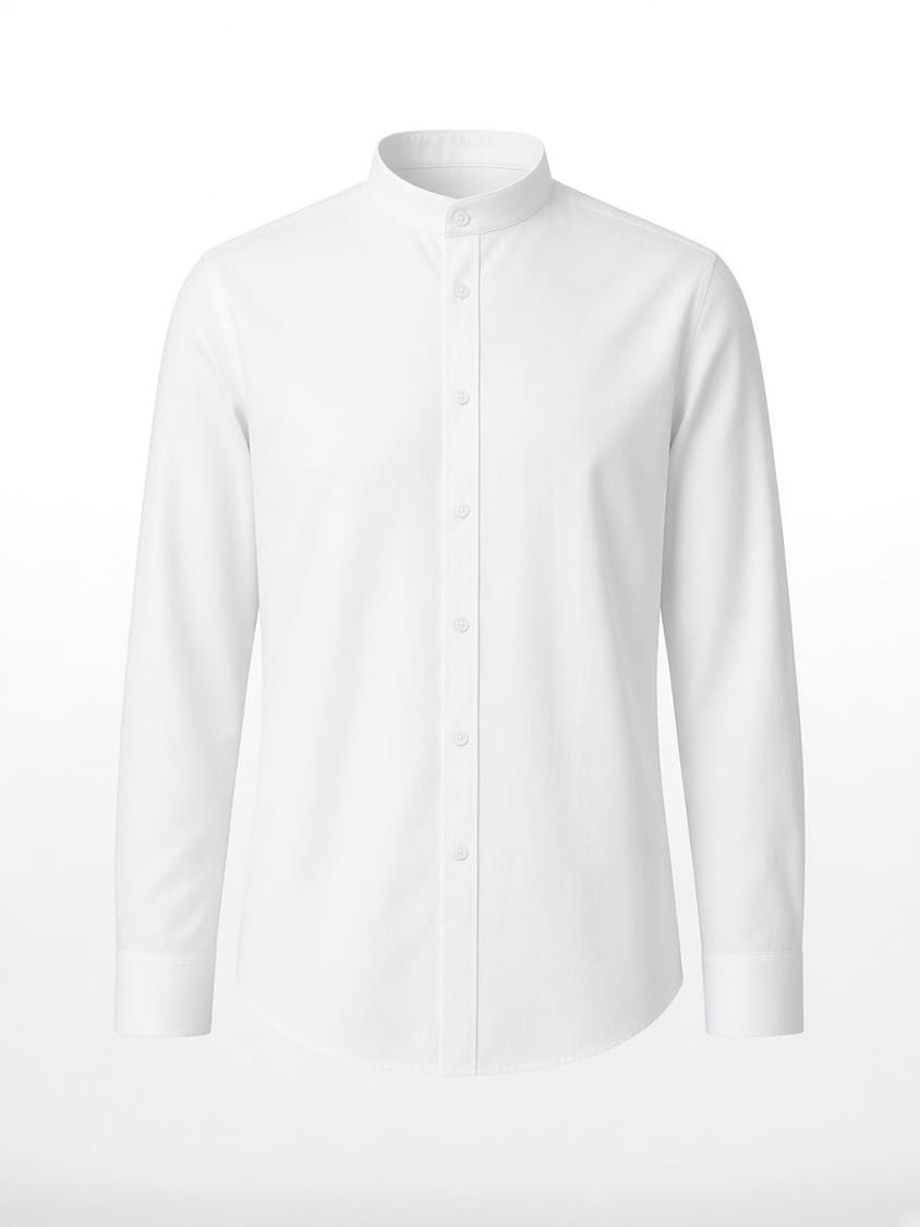 Mandarin Collar Shirt