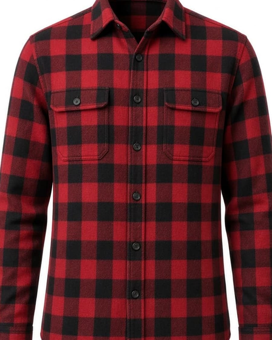 Checked Flannel Shirt view 2