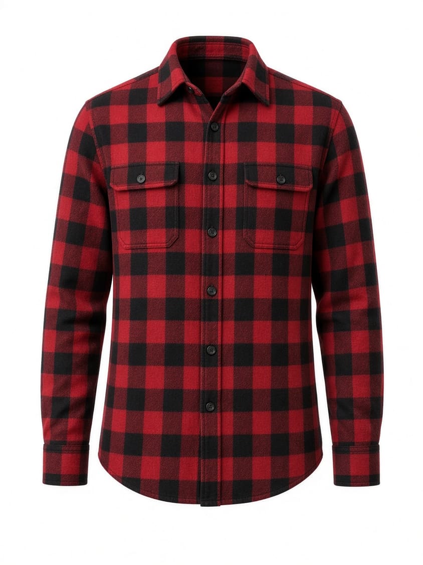 Checked Flannel Shirt
