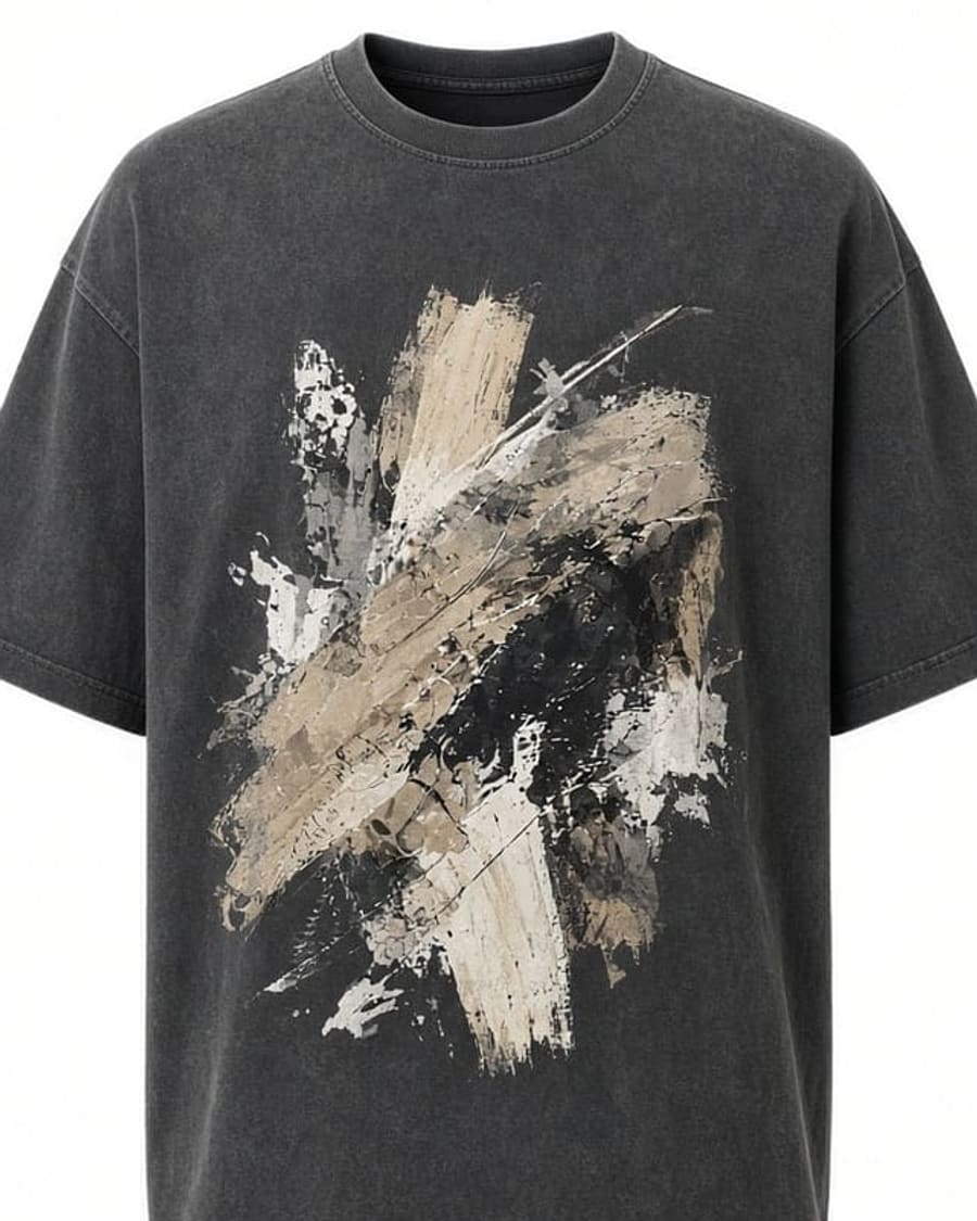 Oversized Graphic Tee view 2