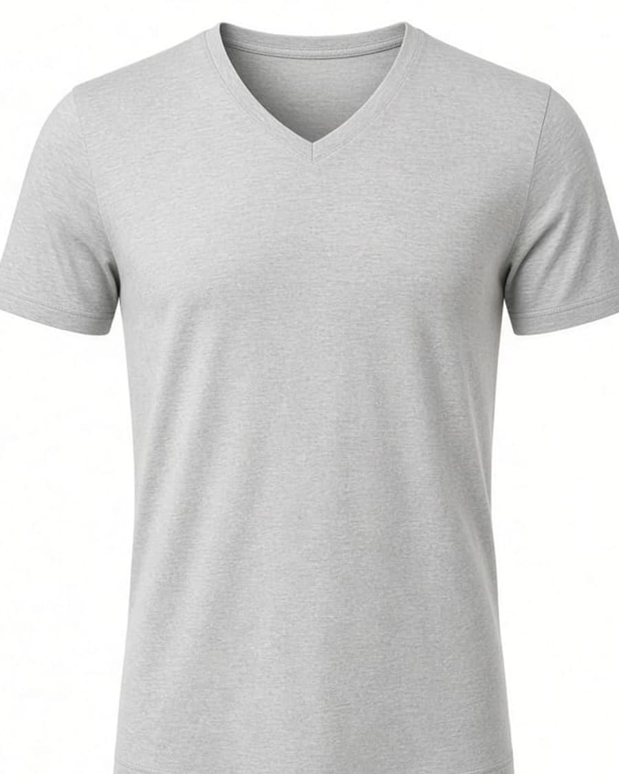 V Neck Soft Tee view 2