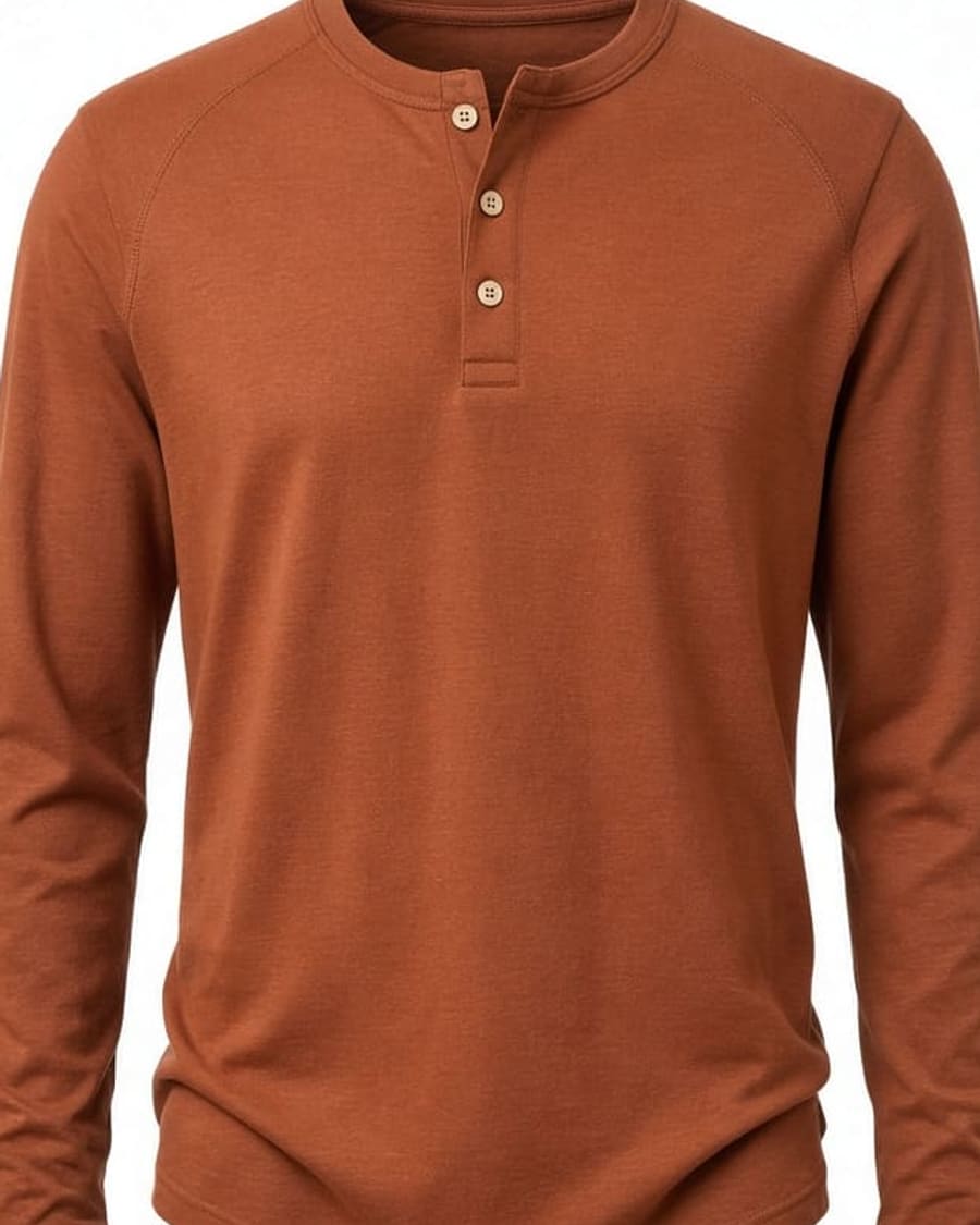 Henley Long Sleeve view 2