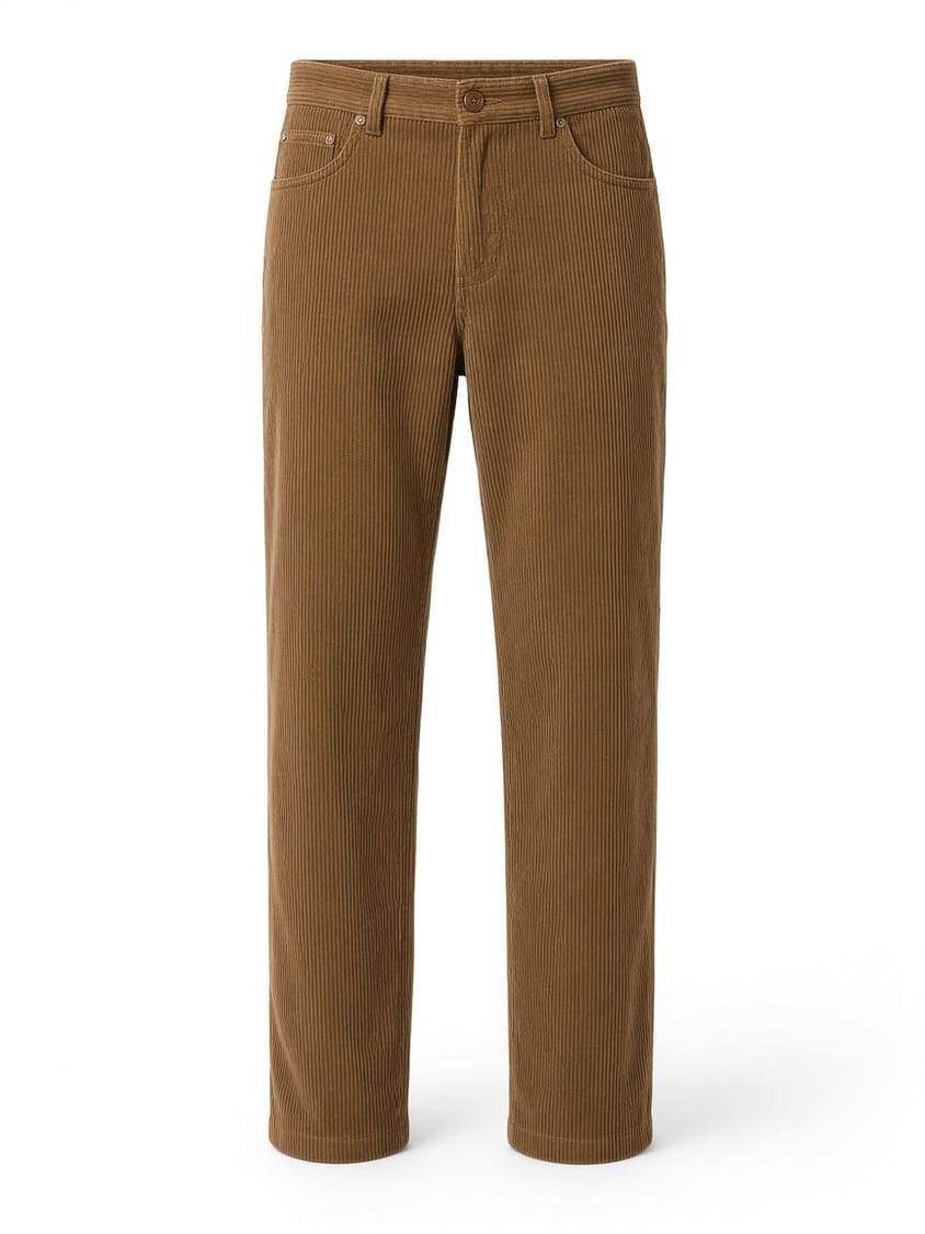 Corduroy Straight Pants