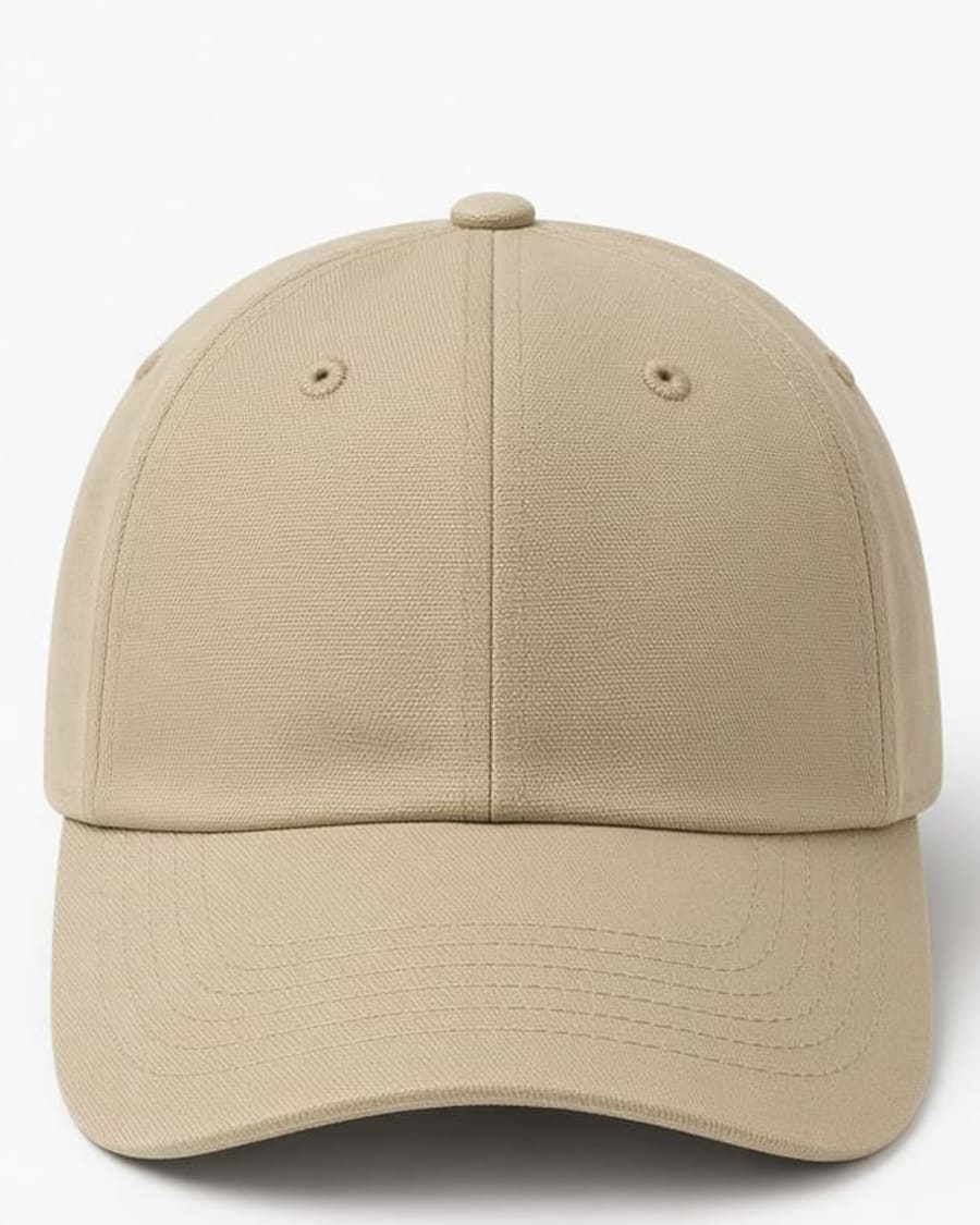 Canvas Baseball Cap view 2