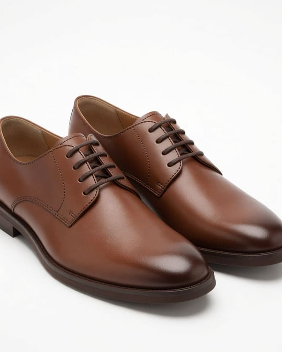 Leather Derby Shoes view 2