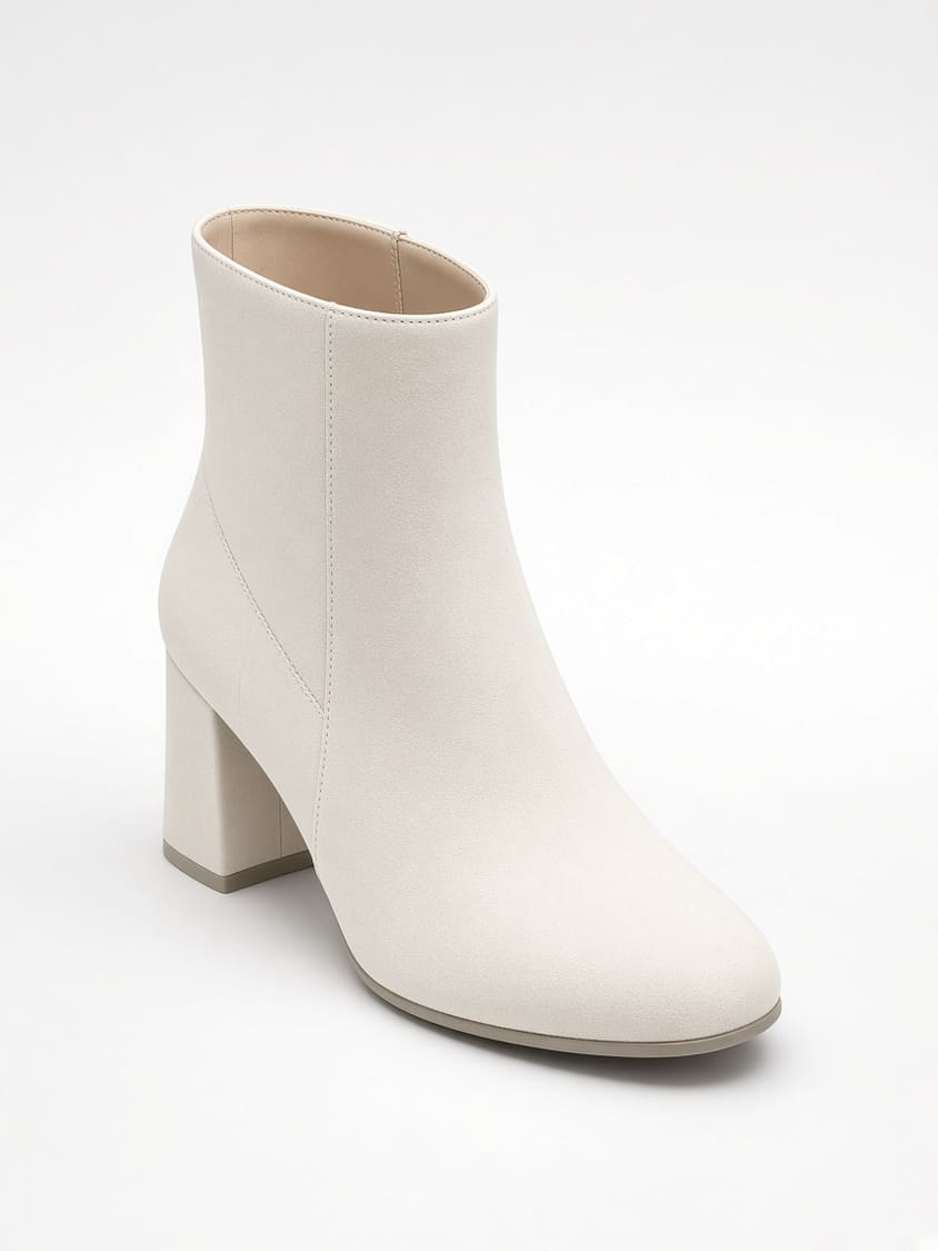 Block Heel Ankle Boots
