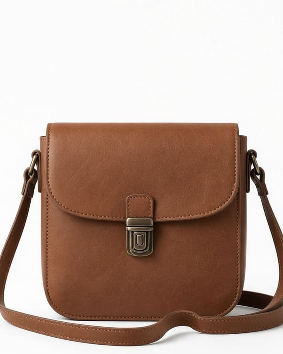 Crossbody Leather Bag view 2