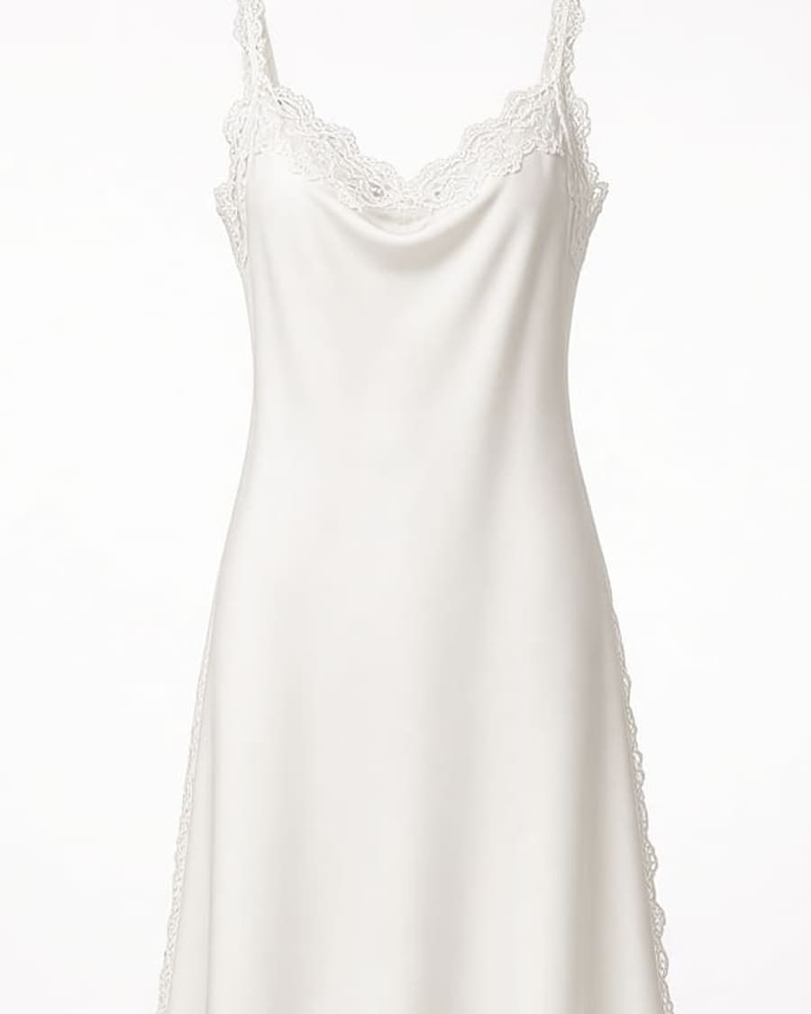 Lace Trim Slip Dress view 2