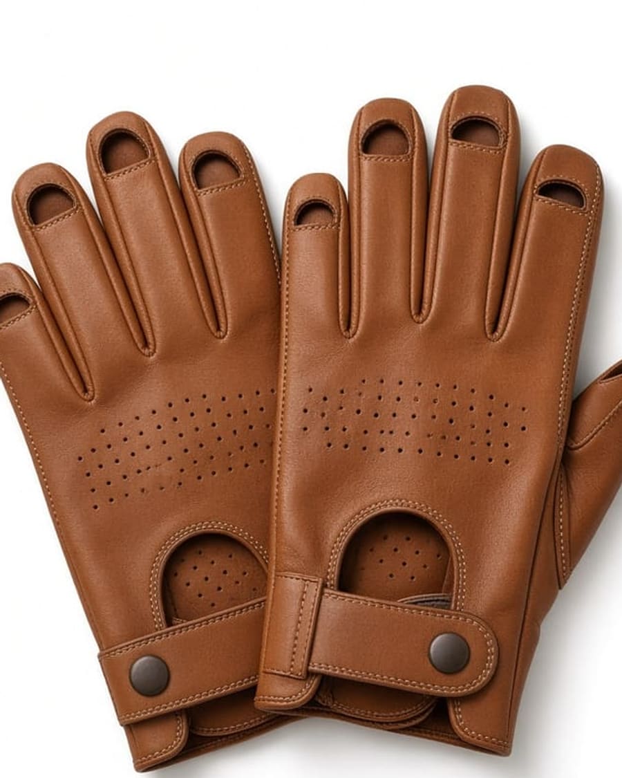 Leather Driving Gloves view 2