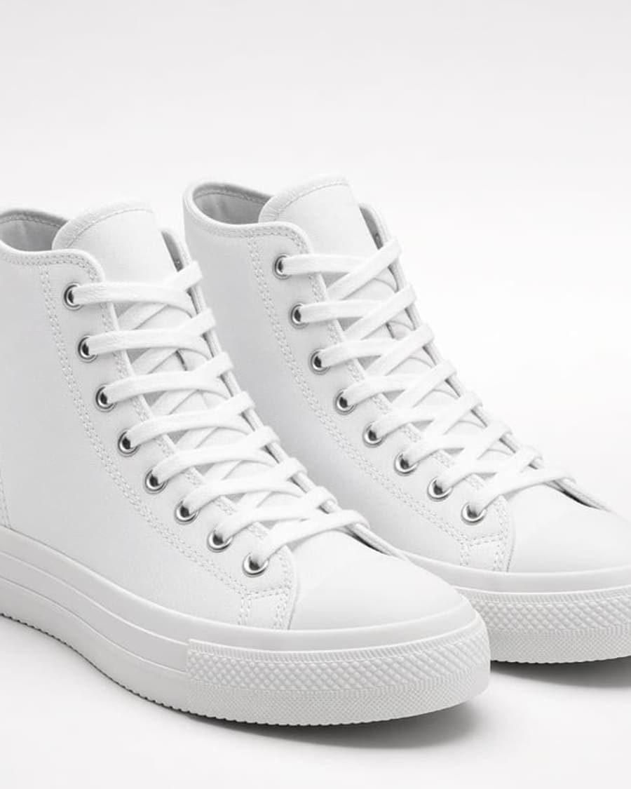 Retro High Top Sneakers view 2