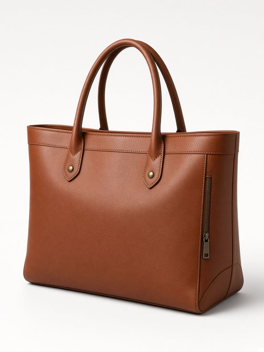 Leather Weekender Tote