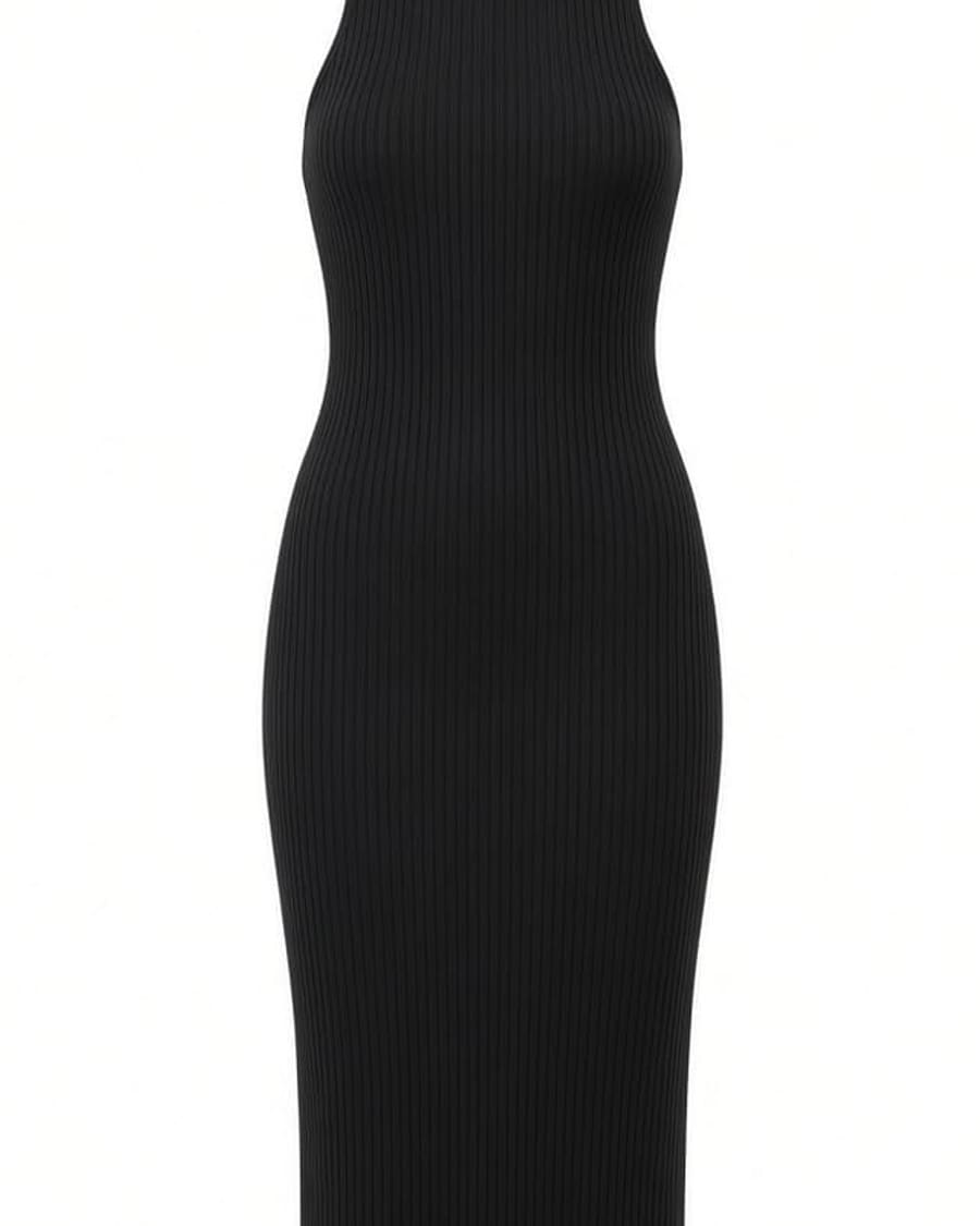 Ribbed Tank Dress view 2