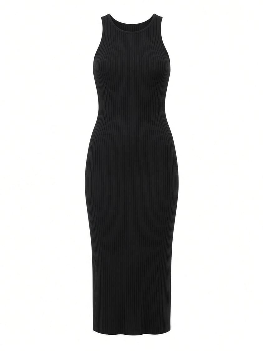 Ribbed Tank Dress
